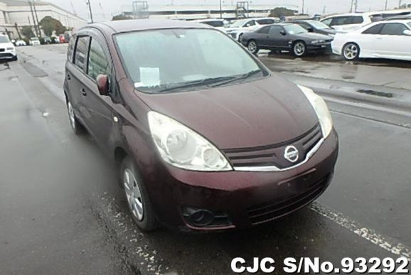 2012 Nissan / Note Stock No. 93292